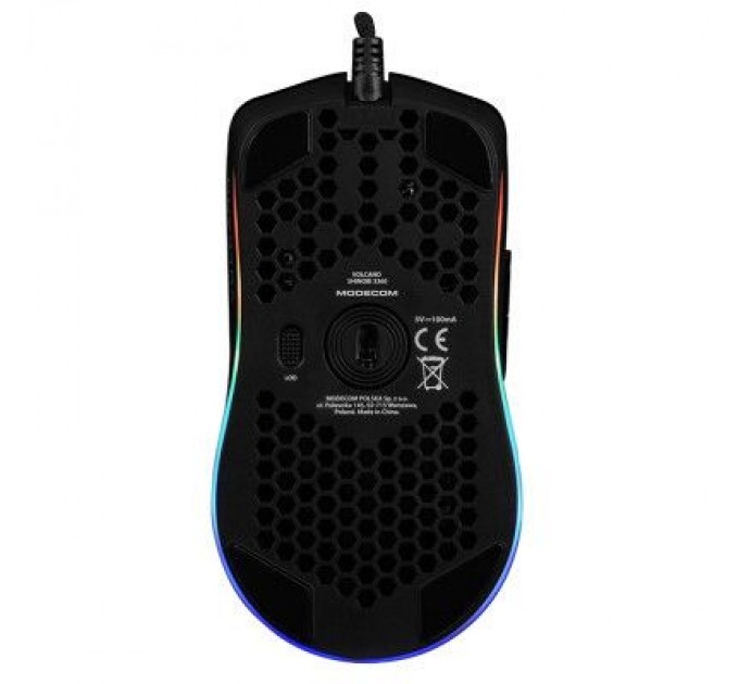 Modecom Мишка Modecom Shinobi 3360 Volcano USB Black (M-MC-SHINOBI-3360-100)