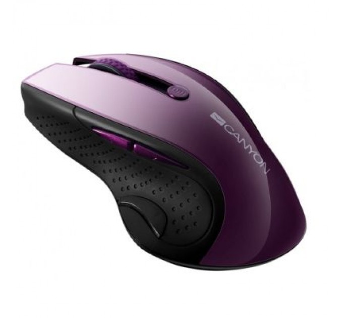 Canyon Мишка Canyon CNS-CMSW01P Wireless Purple/Black (CNS-CMSW01P)