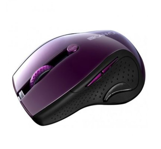Canyon Мишка Canyon CNS-CMSW01P Wireless Purple/Black (CNS-CMSW01P)
