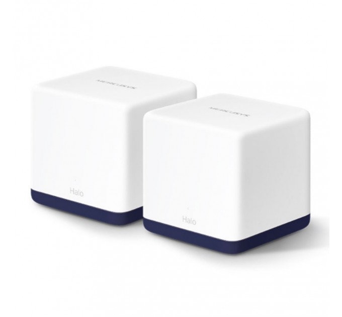 Mercusys WiFi Mesh система Mercusys Halo H50G(2-pack) (AC1900, 3хGE WAN/LAN, Beamforming, MESH, 2-pack)