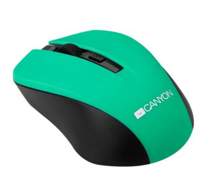 Canyon Мишка Canyon CNE-CMSW1GR Wireless Black-Green (CNE-CMSW1GR)