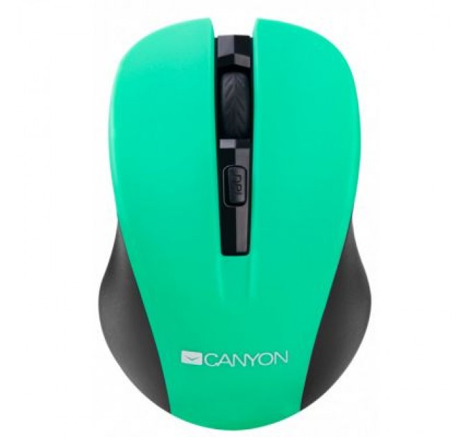 Canyon Мишка Canyon CNE-CMSW1GR Wireless Black-Green (CNE-CMSW1GR)