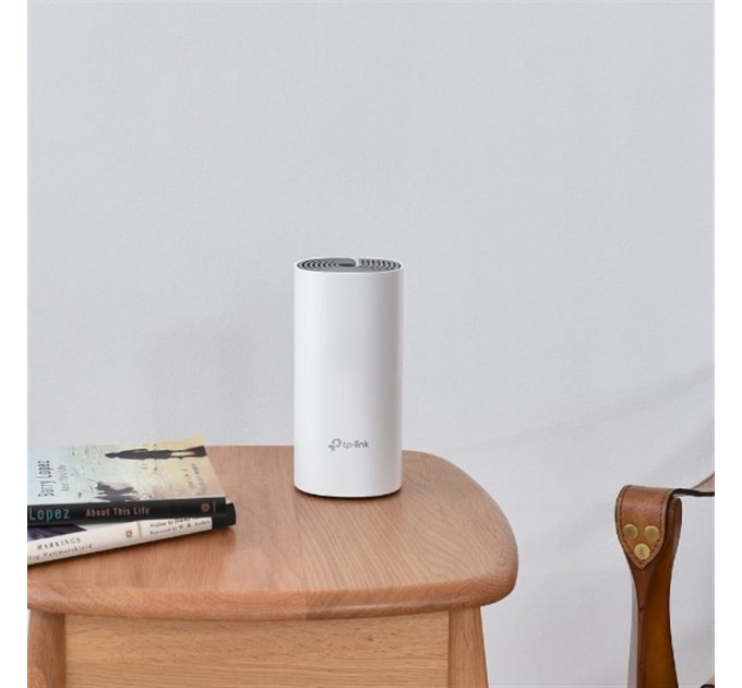 TP-Link WiFi Mesh система TP-Link Deco E4(2-pack) (AC1200, 2xFE WAN/LAN, MESH, 2 антенны, 2-pack)