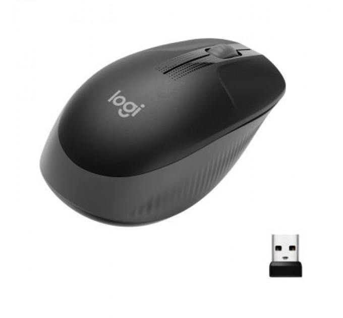 Logitech Мишка Logitech M190 Charcoal (910-005905)