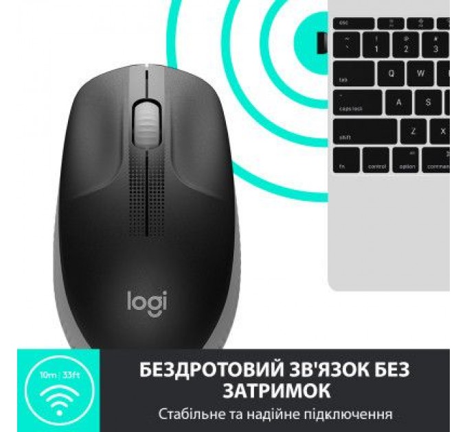 Logitech Мишка Logitech M190 Mid Grey (910-005906)