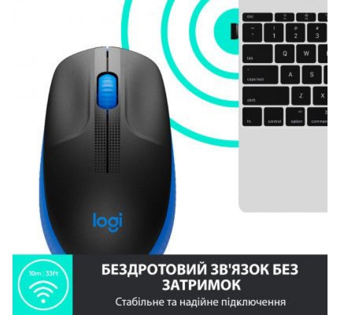 Logitech Мишка Logitech M190 Blue (910-005907)