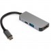 Vinga Концентратор Vinga Type-C to 4K HDMI+USB3.0+PD aluminium (VCPHTC3AL)