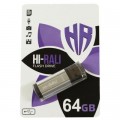 Hi-Rali USB флеш накопичувач Hi-Rali 64GB Stark Series Silver USB 2.0 (HI-64GBSTSL)