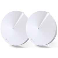 WiFi Mesh система TP-Link Deco M5 2-pack (AC1300, 2xGE LAN/WAN, Bluetooth, MESH, MU-MIMO, 4 антенны, 2-pack)