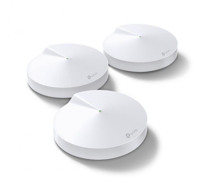 TP-Link WiFi Mesh система TP-Link DECO M5 (AC1300, 2xGE LAN/WAN, Bluetooth, MESH, MU-MIMO, 4 антенны, 3-pack)