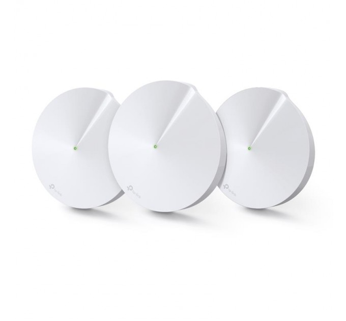 TP-Link WiFi Mesh система TP-Link DECO M5 (AC1300, 2xGE LAN/WAN, Bluetooth, MESH, MU-MIMO, 4 антенны, 3-pack)