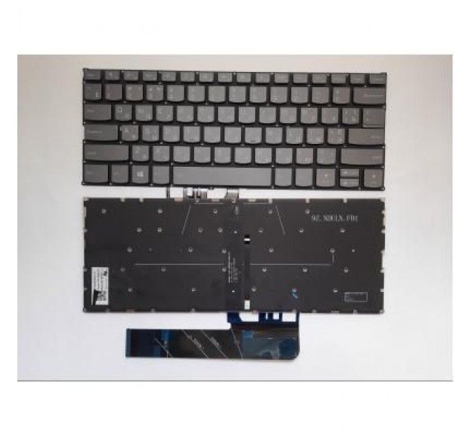 Lenovo Клавіатура ноутбука Lenovo Yoga 530-14ARR/14IKB серая с подсв UA (A46136)