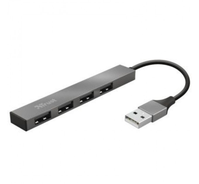 Trust Концентратор Trust Halyx Aluminium 4-Port Mini USB Hub (23786_TRUST)