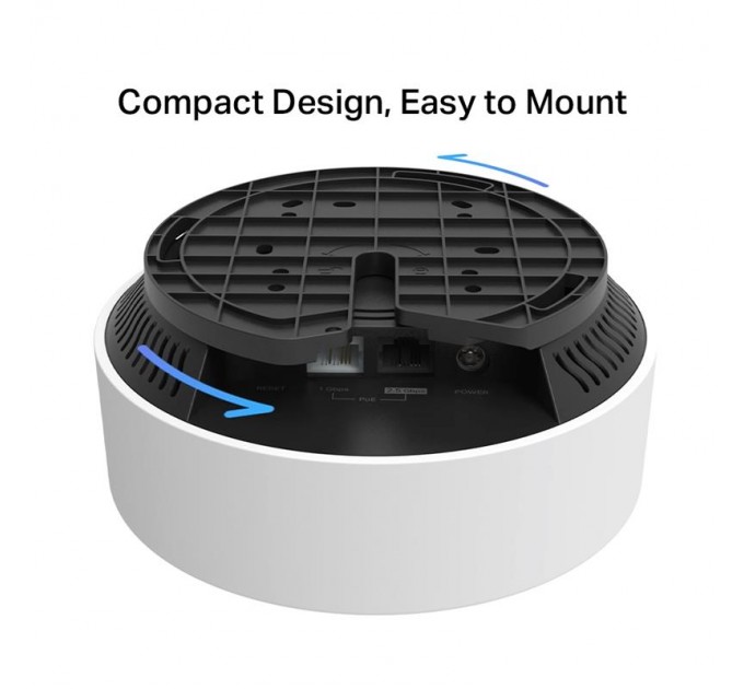 TP-Link WiFi Mesh система TP-Link Deco X50-PoE 1pack (AX3000, 1x2.5 GE WAN/LAN, 1xGE WAN/LAN)