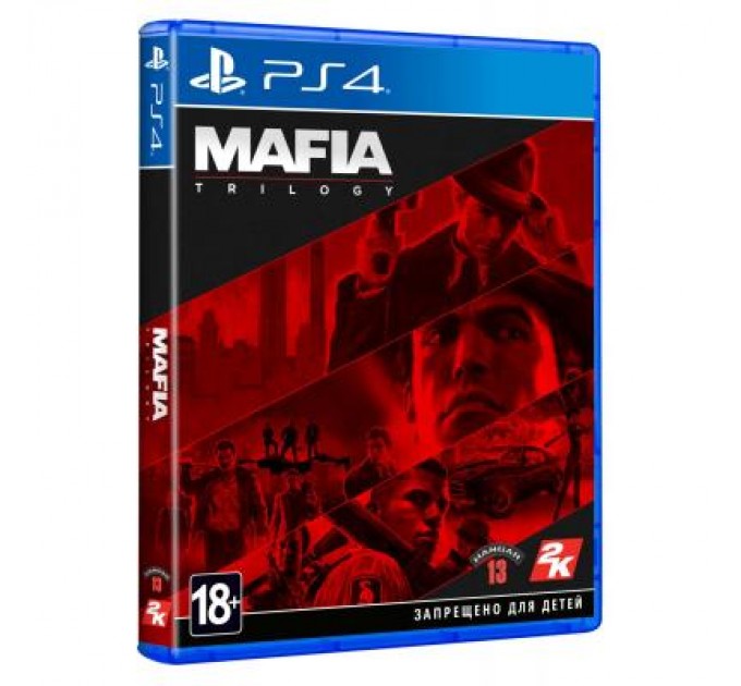 Sony Гра Sony Mafia Trilogy [PS4, Blu-Ray диск] (5026555428361)