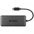 Transcend Концентратор Transcend Type-C HUB 6 ports microSD/SD Black (TS-HUB5C)