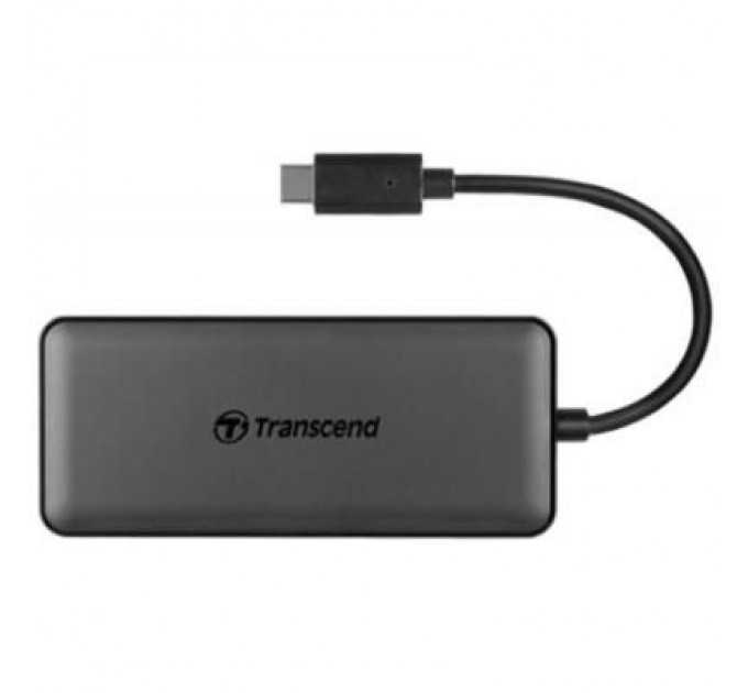 Transcend Концентратор Transcend Type-C HUB 6 ports microSD/SD Black (TS-HUB5C)