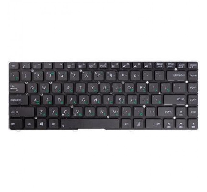 ASUS Клавіатура ноутбука ASUS K45, R400, N45 черн (KB310727)