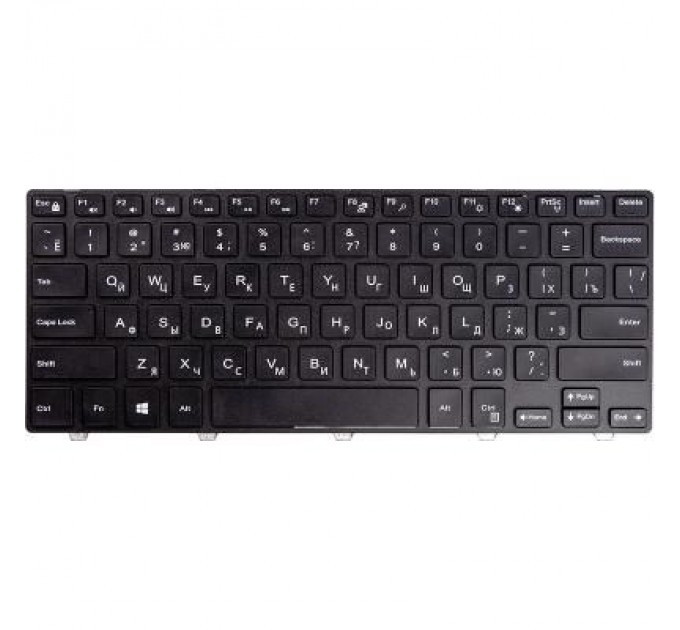 Dell Клавіатура ноутбука Dell Inspiron 14 3000/3441 черн/черн (KB310734)