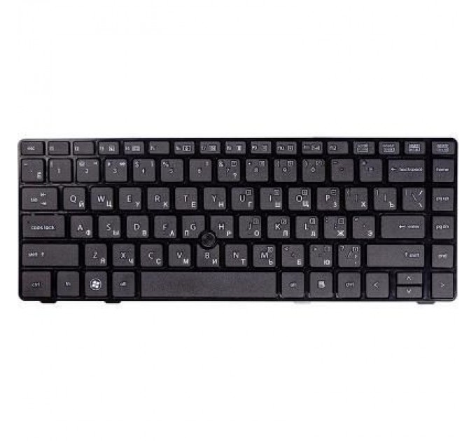 HP Клавіатура ноутбука HP Elitebook 8460P/ProBook 6460b черн/черн (KB310780)