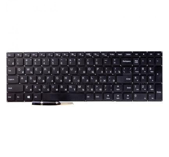 Lenovo Клавіатура ноутбука Lenovo Ideapad 310-15ABR/15IAP/15ISK черн (KB310763)