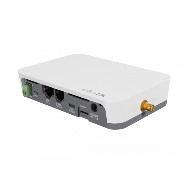Mikrotik Беспроводной маршрутизатор MikroTik KNOT LR9 kit (RB924iR-2nD-BT5&BG77&R11e-LR9) (IoT, LORA, CAT-M, BLE, 902-928 MHz, n300, 1xSIM, RS485, 1xFE PoE in, 1xFE PoE out, 1xMicroUSB, DC, DIN rail)