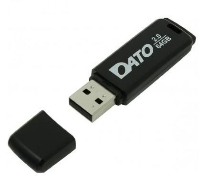 Dato USB флеш накопичувач Dato 64GB DB8001 Black USB 2.0 (DB8001K-64G)