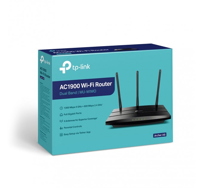 TP-Link Бездротовий маршрутизатор TP-Link ARCHER A8
