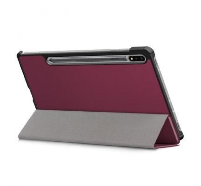 BeCover Чохол до планшета BeCover Smart Case Samsung Galaxy Tab S7 (SM-T875)/S8 (SM-X700/SM-X706) Red Wine (705224)