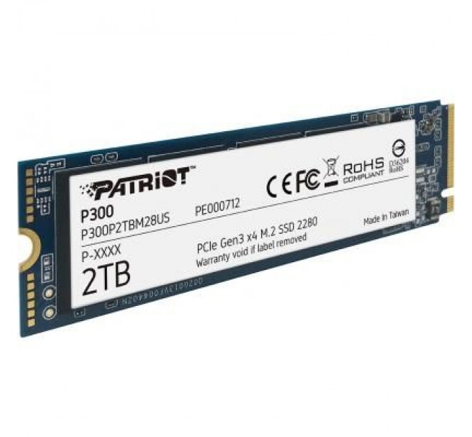 Patriot Накопичувач SSD M.2 2280 2TB Patriot (P300P2TBM28)