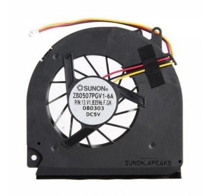 Acer Вентилятор ноутбука Acer TravelMate 6553/6593(ZB0507PGV1-6A) DC(5V,0.4A) 3pin (13.V1.B3596.F.GN/ZB0507PGV1-6A)