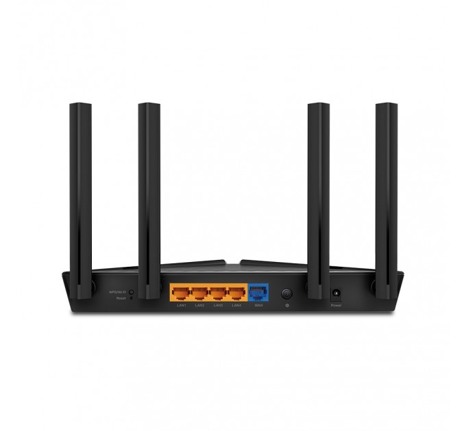TP-Link Беспроводной маршрутизатор TP-Link Archer AX1500 (AX1500, Wi-Fi 6, 1хGE WAN, 4хGE LAN, MU-MIMO, Beamforming, 4 антенны внешних)