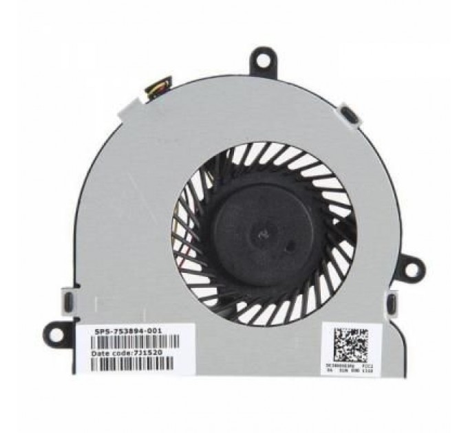 Dell Вентилятор ноутбука Dell Inspiron 15R/17R/Pavilion 15-G/15-R/245 G3 DC(5V,0.4A) 3pin (DC28000C8F0/074X7K/i15RV-1667BLK/AB7205HX-GC1)