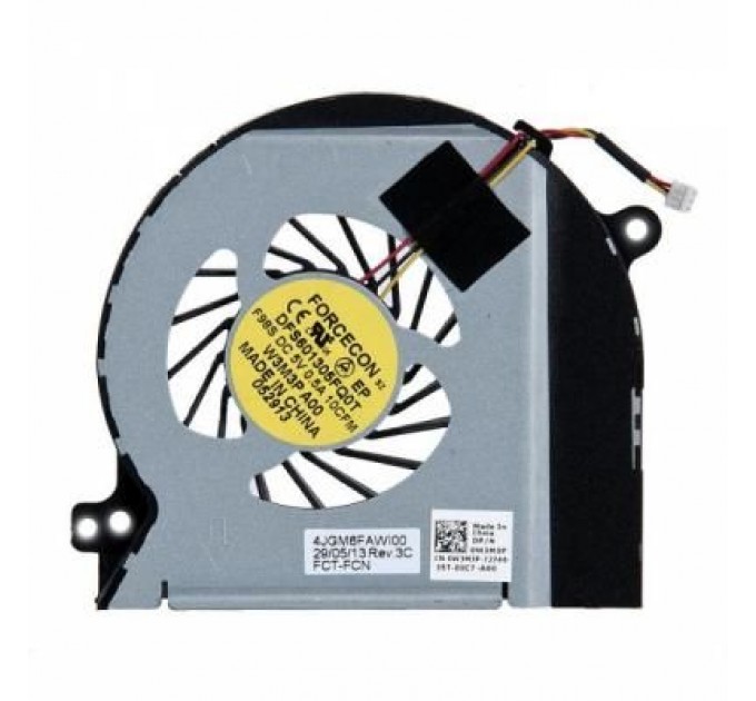 Dell Вентилятор ноутбука Dell XPS 15/L501X DC(5V,0.6A) 3pin (DFS601305FQ0T/0W3M3P/4JGM6FAWI20/KSB00705HA-A-AC94)