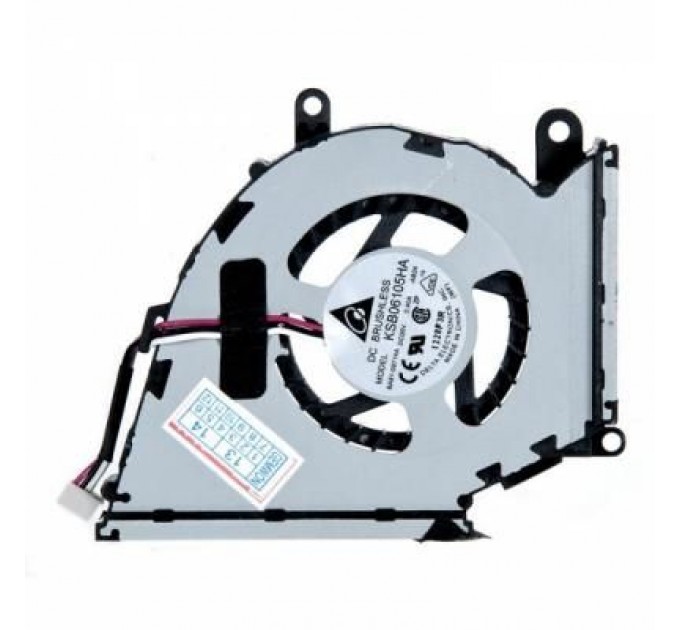 Samsung Вентилятор ноутбука Samsung Q330/Q430/Q460/Q530/P330 DC(5V,0.4A) 4(3)pin (BA81-09713A/KSB06105HA-A020)