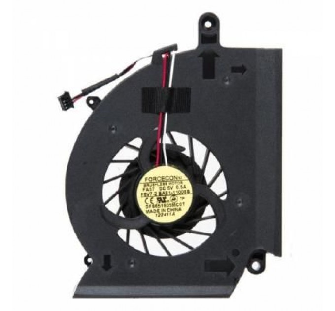 Samsung Вентилятор ноутбука Samsung RF410/RF411/RF510/RF511 DC(5V,0.5A) 4(3)pin (BA81-11008B/FA57/F8V7-2/DFS651605MC0T)