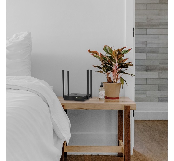 TP-Link Беспроводной маршрутизатор TP-Link ARCHER C54 (AC1200, 1хFE WAN, 4хFE LAN, Beamforming, APP Tether, 4 внешние антенны)