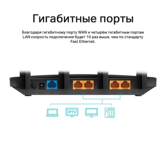 TP-Link Бездротовий маршрутизатор TP-Link Archer C6 V4