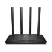 Беспроводной маршрутизатор TP-Link ARCHER C6U  (AC1200, 1хGE WAN, 4хGE LAN, 1хUSB 2.0, MU-MIMO, Beamforming, Airtime Fairness, 4 внешние антенны)