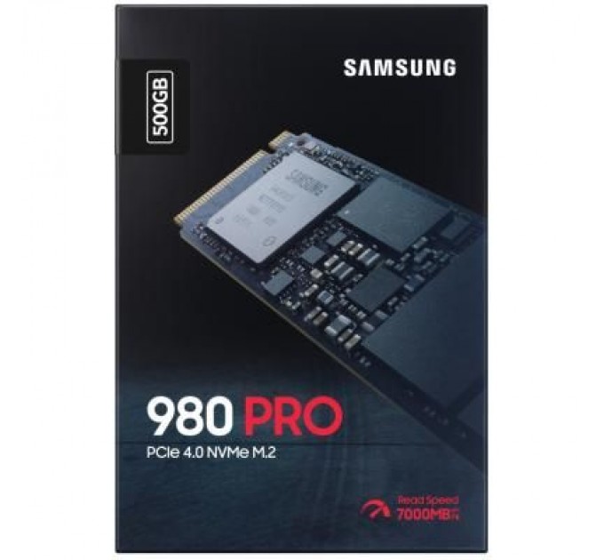 Samsung Накопичувач SSD M.2 2280 500GB 980 PRO Samsung (MZ-V8P500BW)