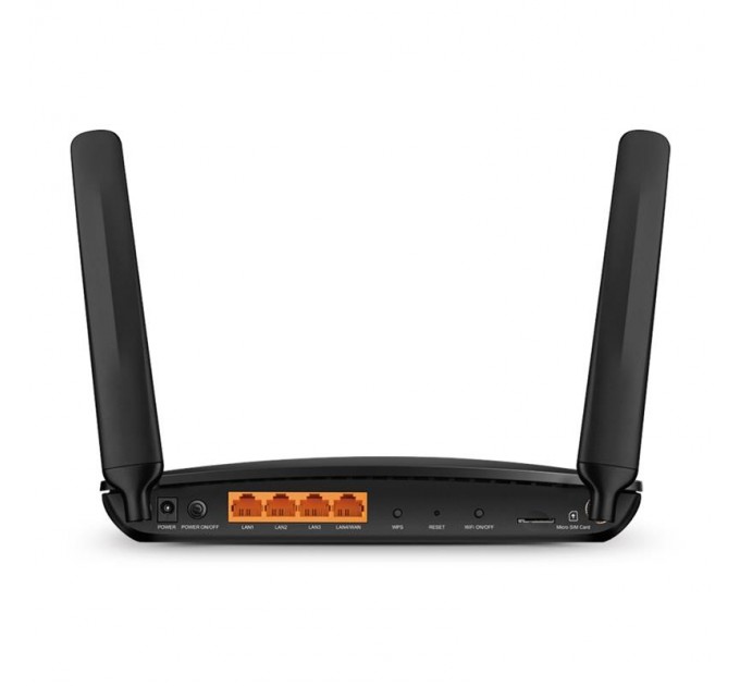 TP-Link Беспроводной маршрутизатор TP-LINK Archer MR600 (AC1200, 1xGELAN/WAN, 3xGE LAN, 1xSimCardSlot, 4G+, OneMesh, 2 антенны)