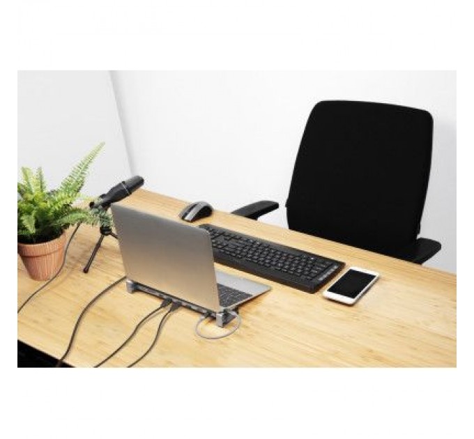 Trust Концентратор Trust Dalyx Aluminium 10-in-1 USB-C Multi-port Dock (23417_TRUST)