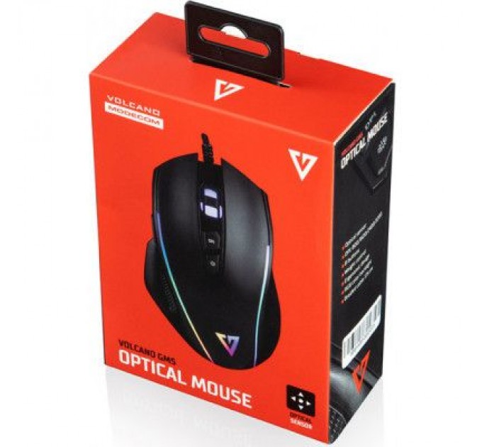 Modecom Мишка Modecom Volcano MC-GM5 RGB USB Black (M-MC-GM5-100)