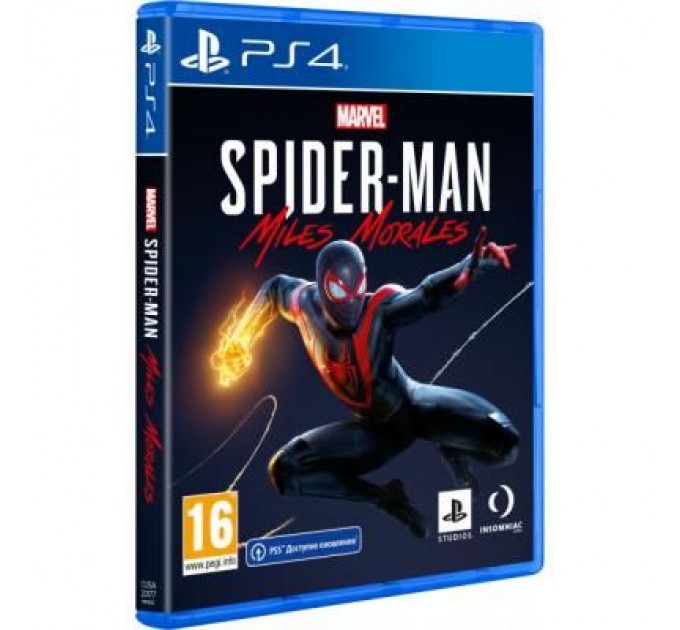 Sony Гра Sony Marvel Spider-Man. Miles Morales [PS4, Russian version] (9819622)