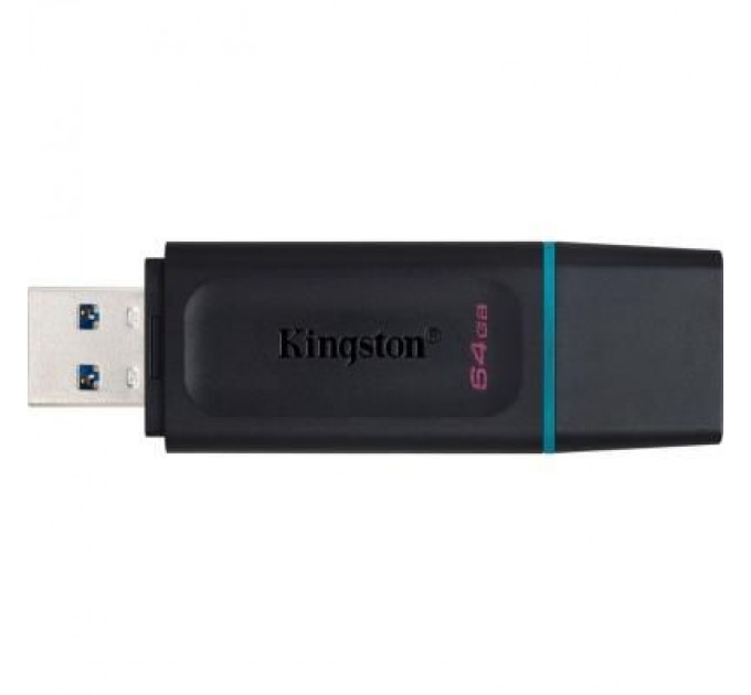 Kingston USB флеш накопичувач Kingston 64GB DataTraveler Exodia Black/Teal USB 3.2 (DTX/64GB)