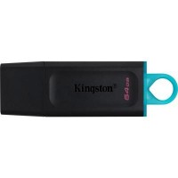 USB флеш накопичувач Kingston 64GB DataTraveler Exodia Black/Teal USB 3.2 (DTX/64GB)
