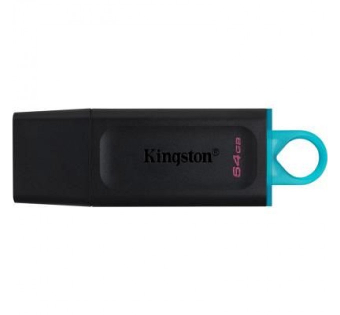 Kingston USB флеш накопичувач Kingston 64GB DataTraveler Exodia Black/Teal USB 3.2 (DTX/64GB)