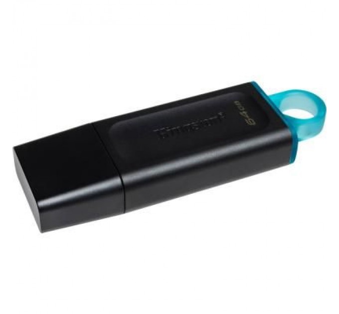 Kingston USB флеш накопичувач Kingston 64GB DataTraveler Exodia Black/Teal USB 3.2 (DTX/64GB)