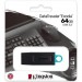 Kingston USB флеш накопичувач Kingston 64GB DataTraveler Exodia Black/Teal USB 3.2 (DTX/64GB)
