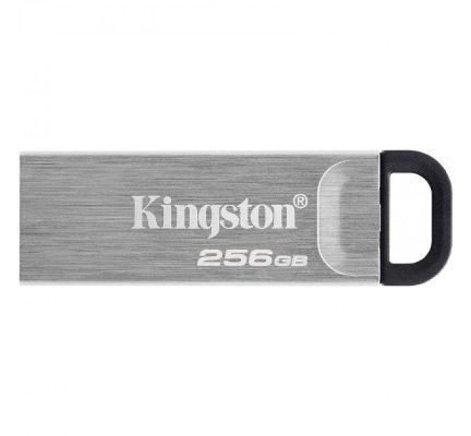 Kingston USB флеш накопичувач Kingston 256GB DT Kyson Silver/Black USB 3.2 (DTKN/256GB)